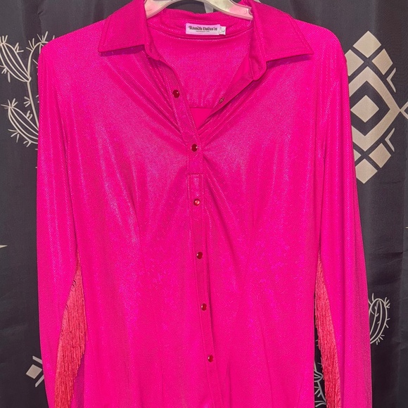 Ranch Dressn pullover button up - Picture 1 of 1